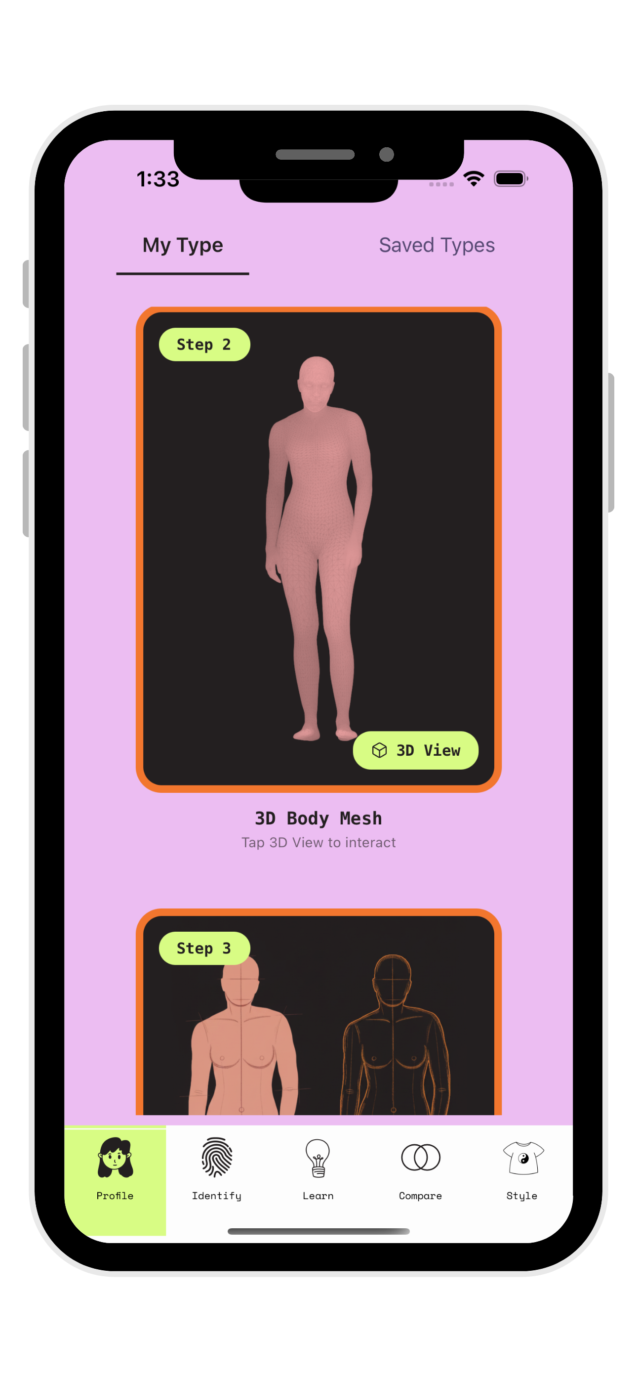 Visual Body Map