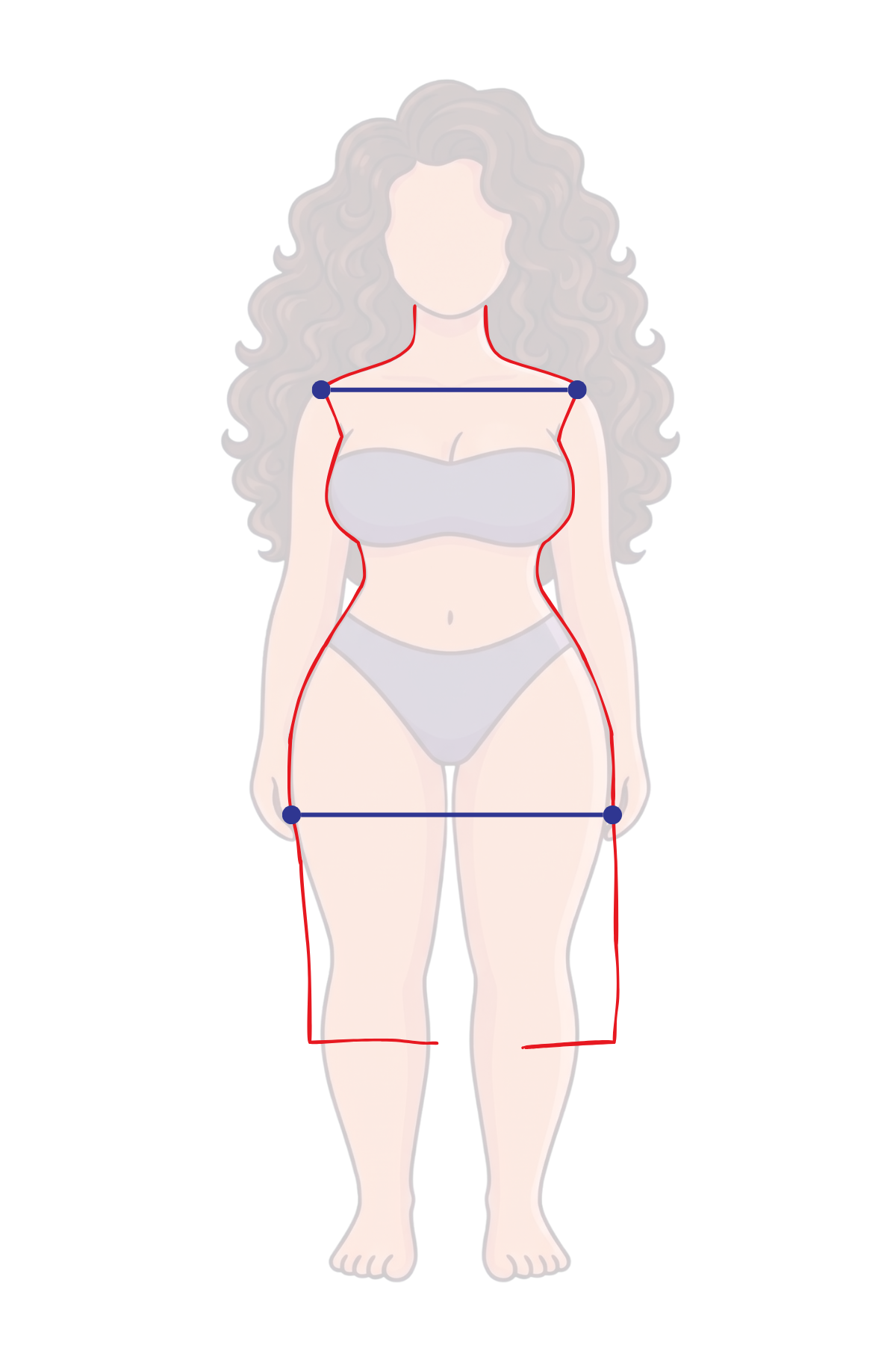 Soft Dramatic body sketch