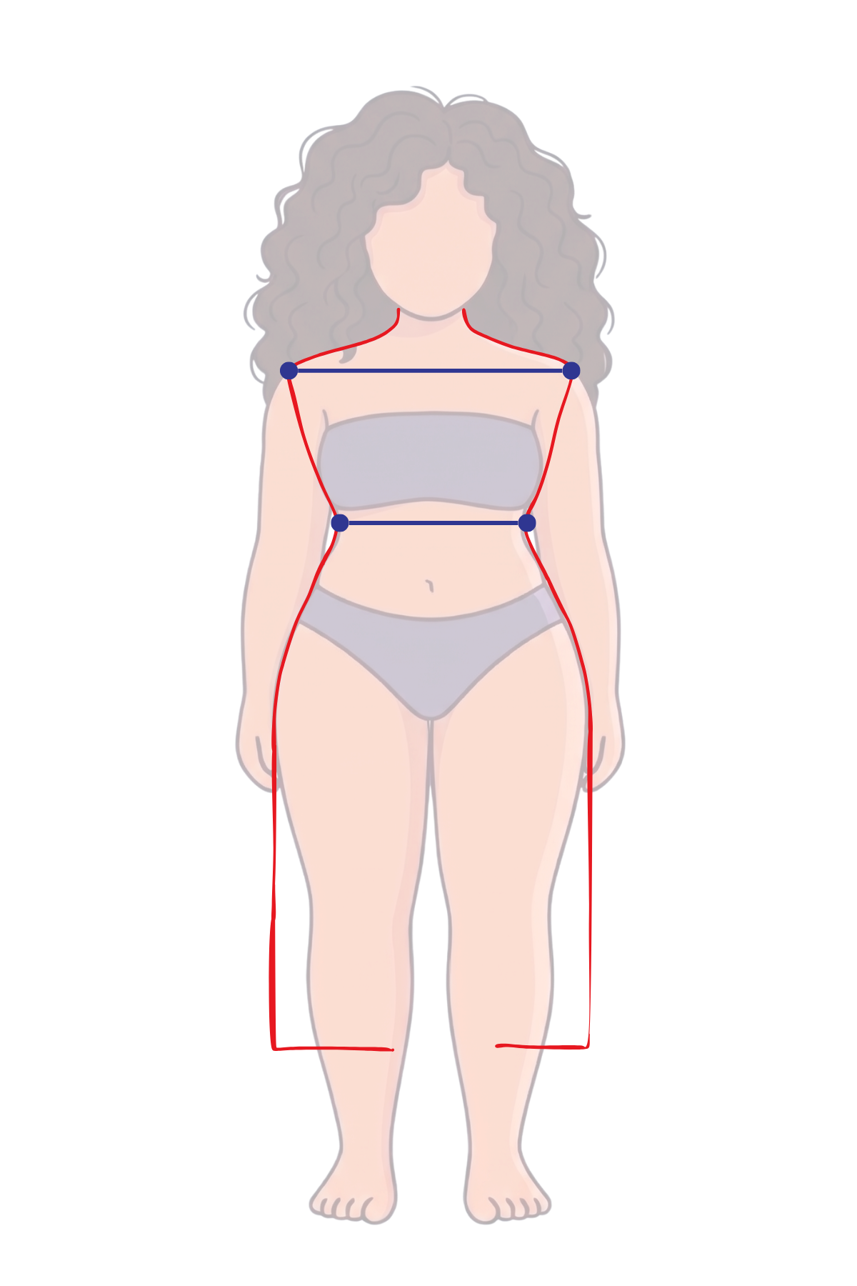 Soft Natural body sketch