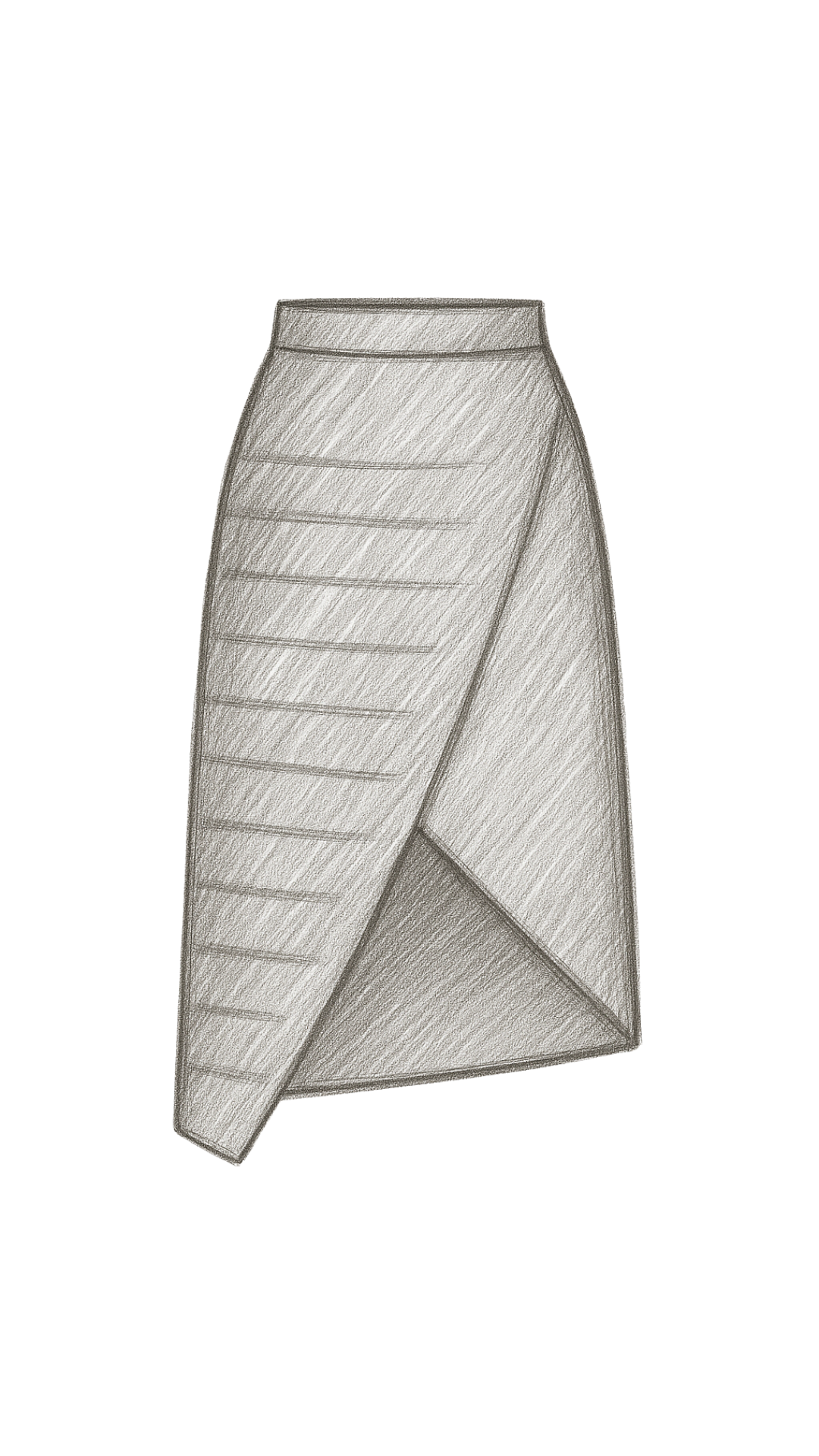 Flamboyant Gamine silhouette 5