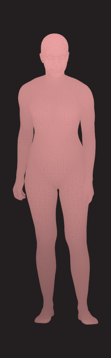 Cameron Diaz - 3D mesh render