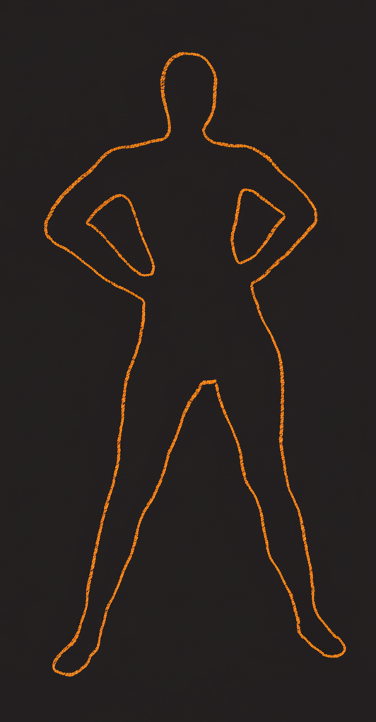 Leslie Caron - Kibbe sketch lines