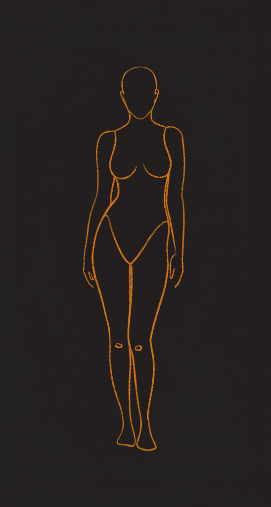 Sophia Loren - Kibbe sketch lines